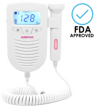 Load image into Gallery viewer, A baby heartbeat doppler that is a machine to hear baby heartbeat just like contec fetal doppler and any other fetal doppler amazon.